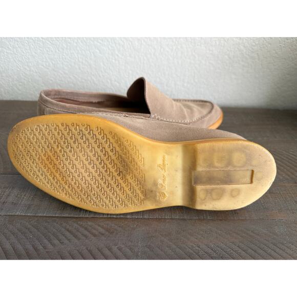 Loro Piana Beige Suede Summer Walk Loafers Size 40 1/2 Men US 7.5- 8 Luxury main image 8
